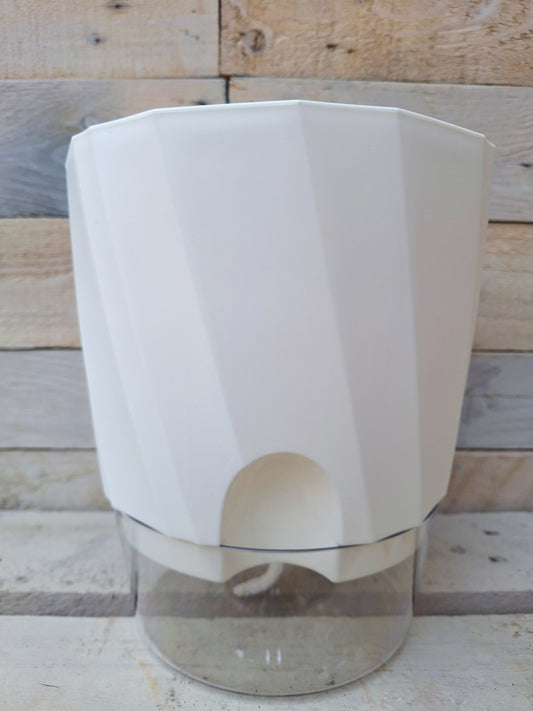 Large Self Watering Pot with clear reservoir