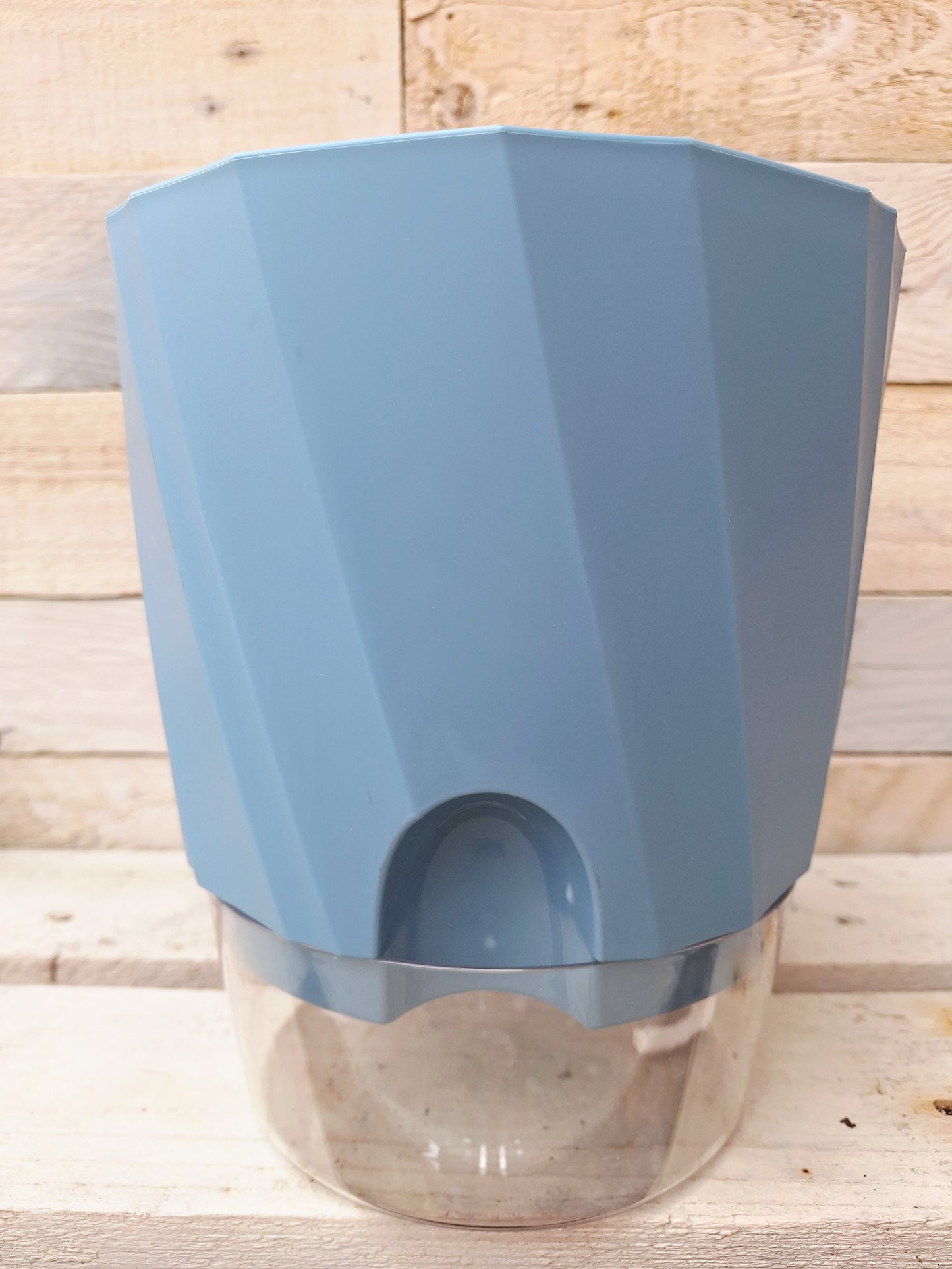 Large Self Watering Pot with clear reservoir