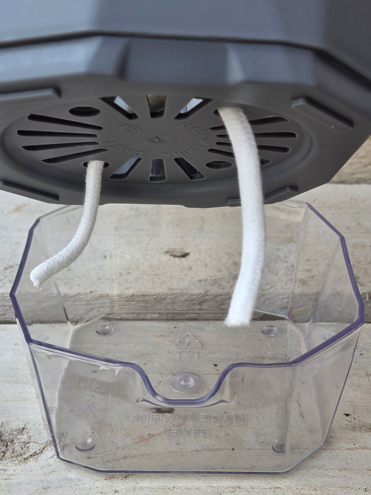 Modern Grey Self-Watering Pot – 15cm x 16.5cm